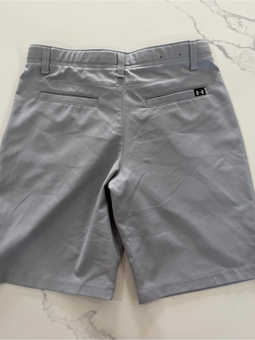 Under Armour Boys Youth Medium Grey Performance Golf Shorts YM 10/12